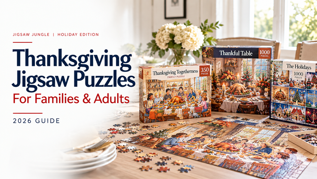 Best Thanksgiving Jigsaw Puzzles for Families & Adults in 2026