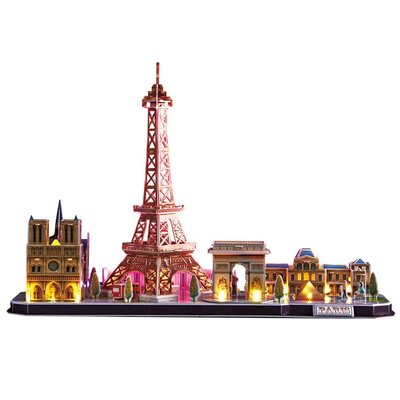 LED Cityline Paris (puzzle 3d) (115pcs)