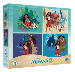 Disney - Moana 2 - Multipack (4x500pcs)