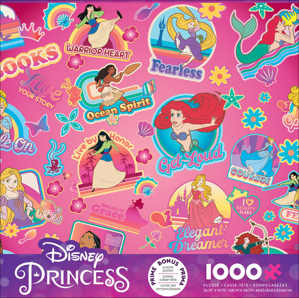DMG Disney - Princess Sticker Collage (1000pcs) (DAMAGED BOX)