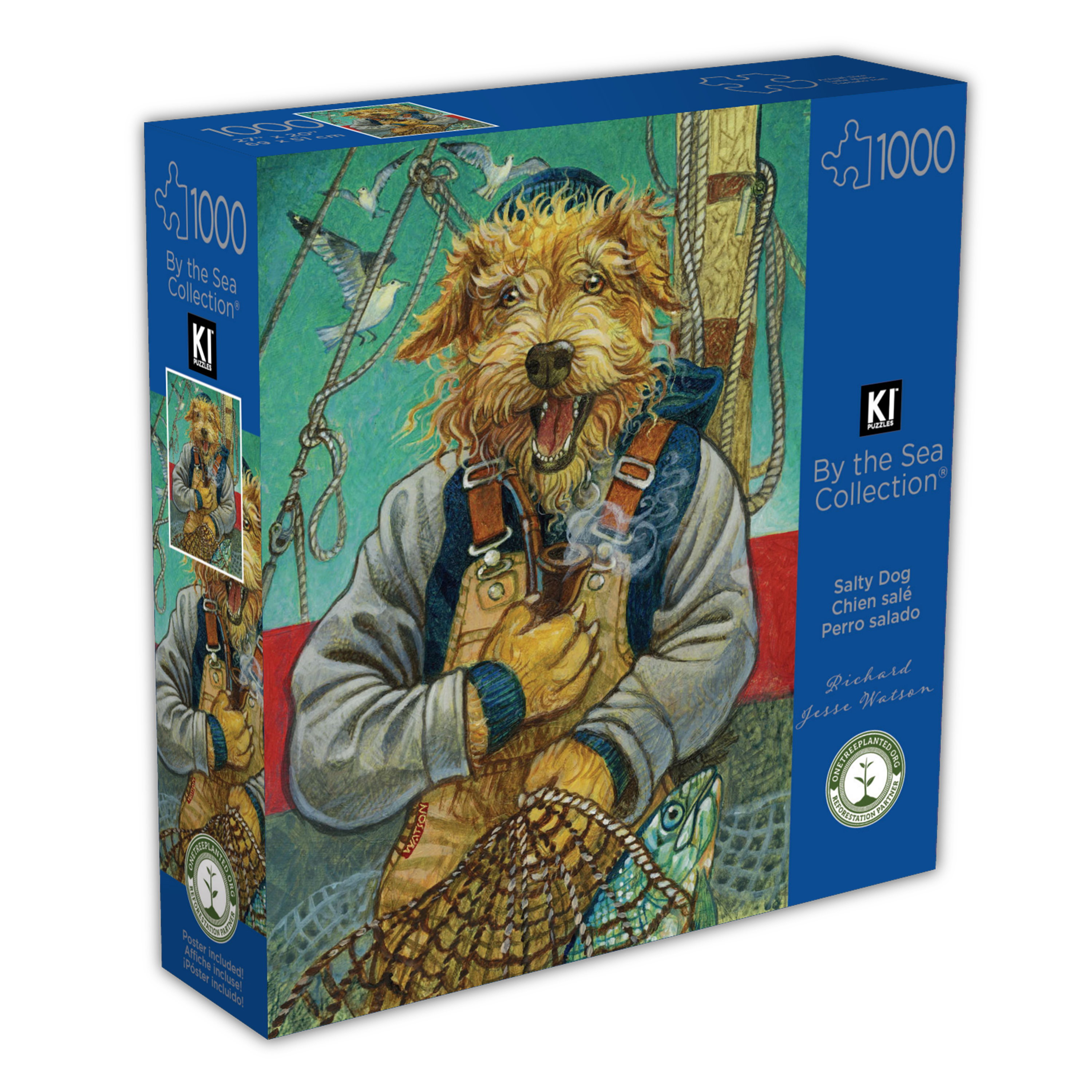 By The Sea - Salty Dog, Richard Jesse Watson (1000pcs)