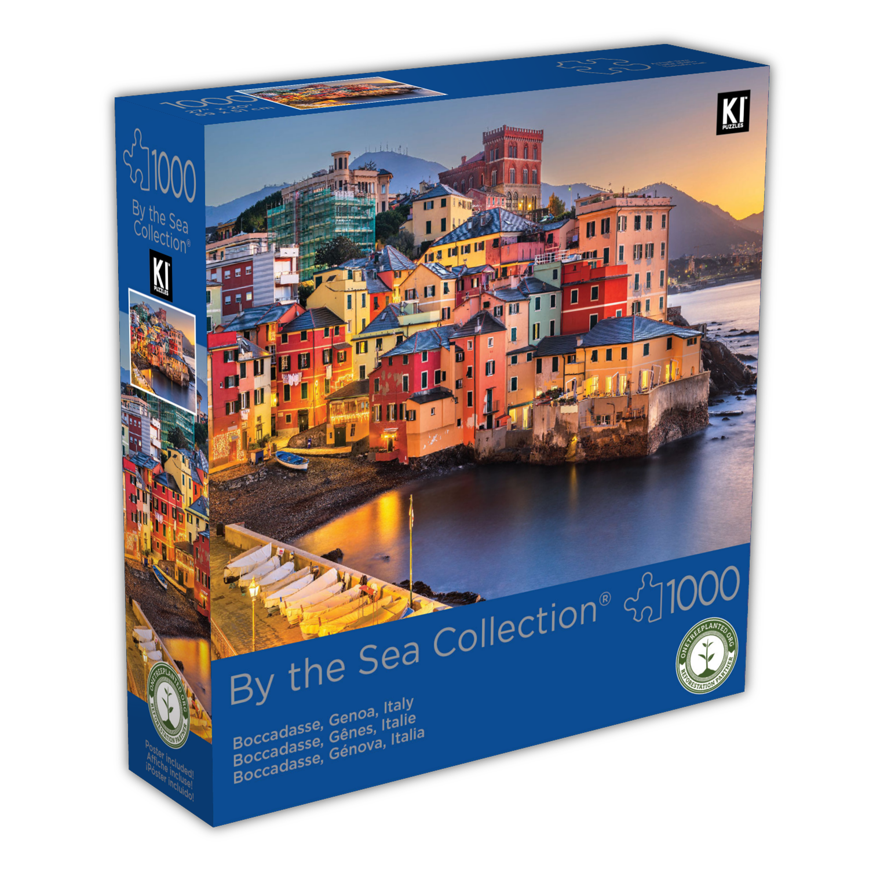 By The Sea - Boccadasse, Genoa, Italy (1000pcs)