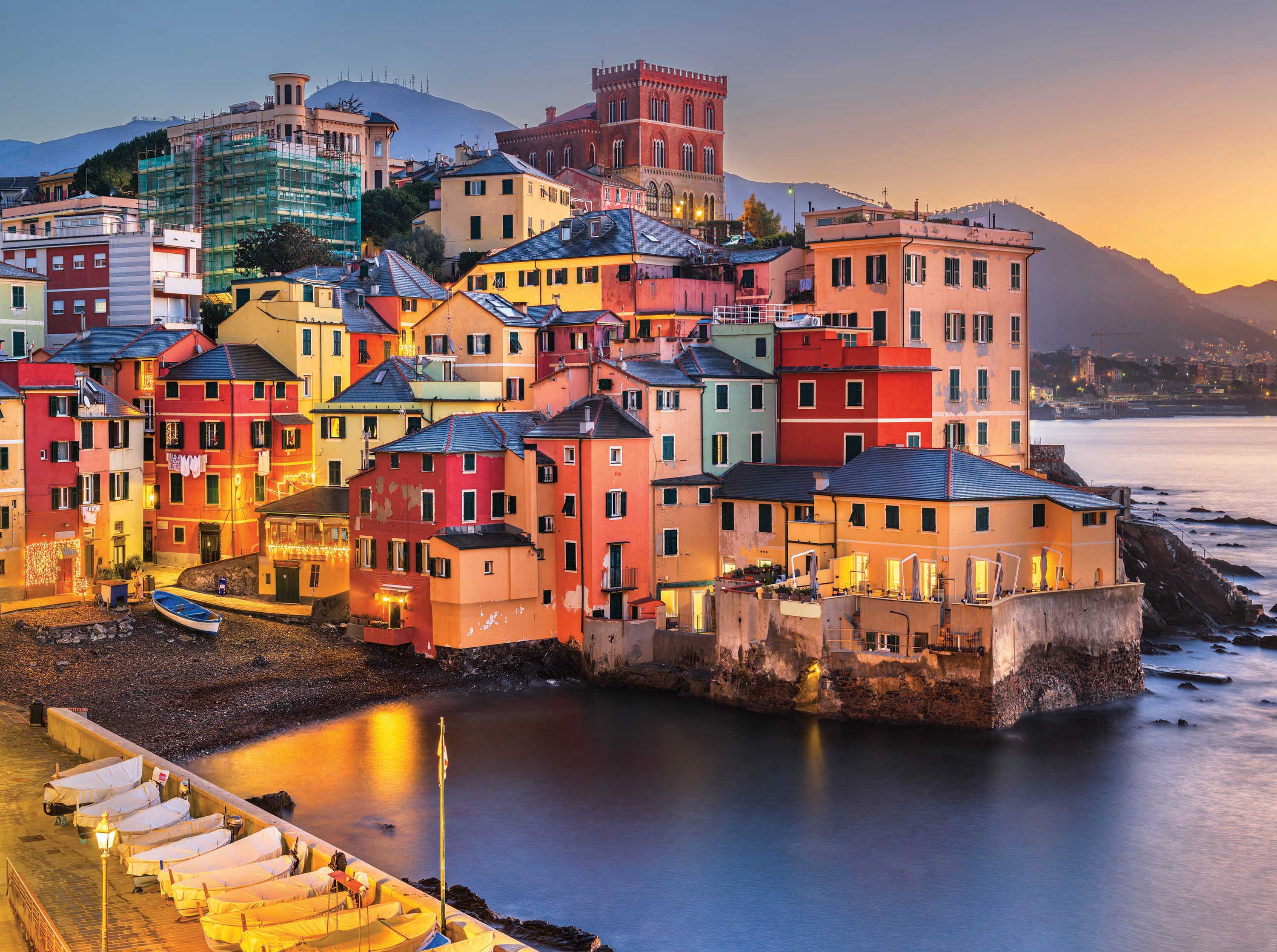 By The Sea - Boccadasse, Genoa, Italy (1000pcs)