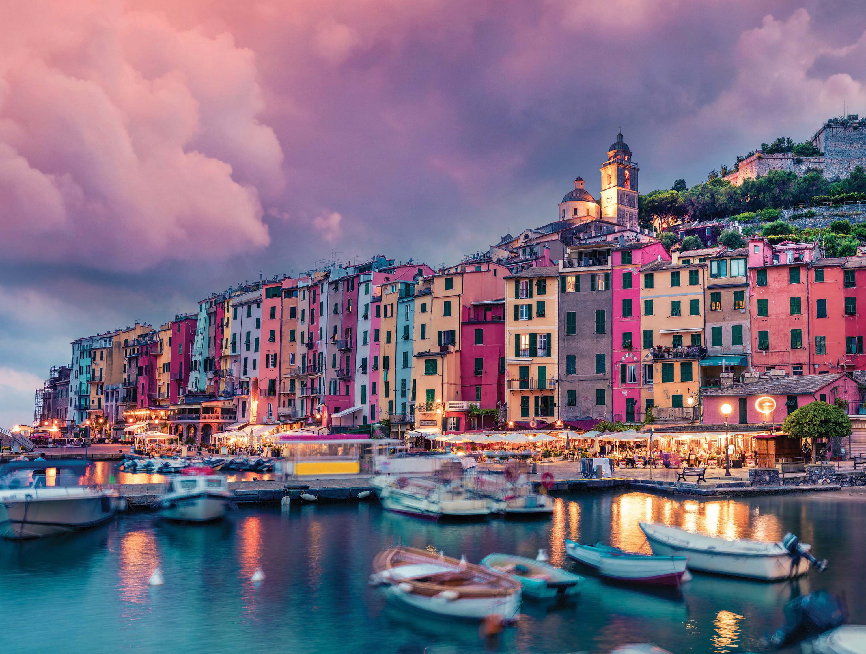 PFG Seaside Collection - Portoverere, Italie (550pcs) (utilisation / utilisée - puzzles pour de bon)