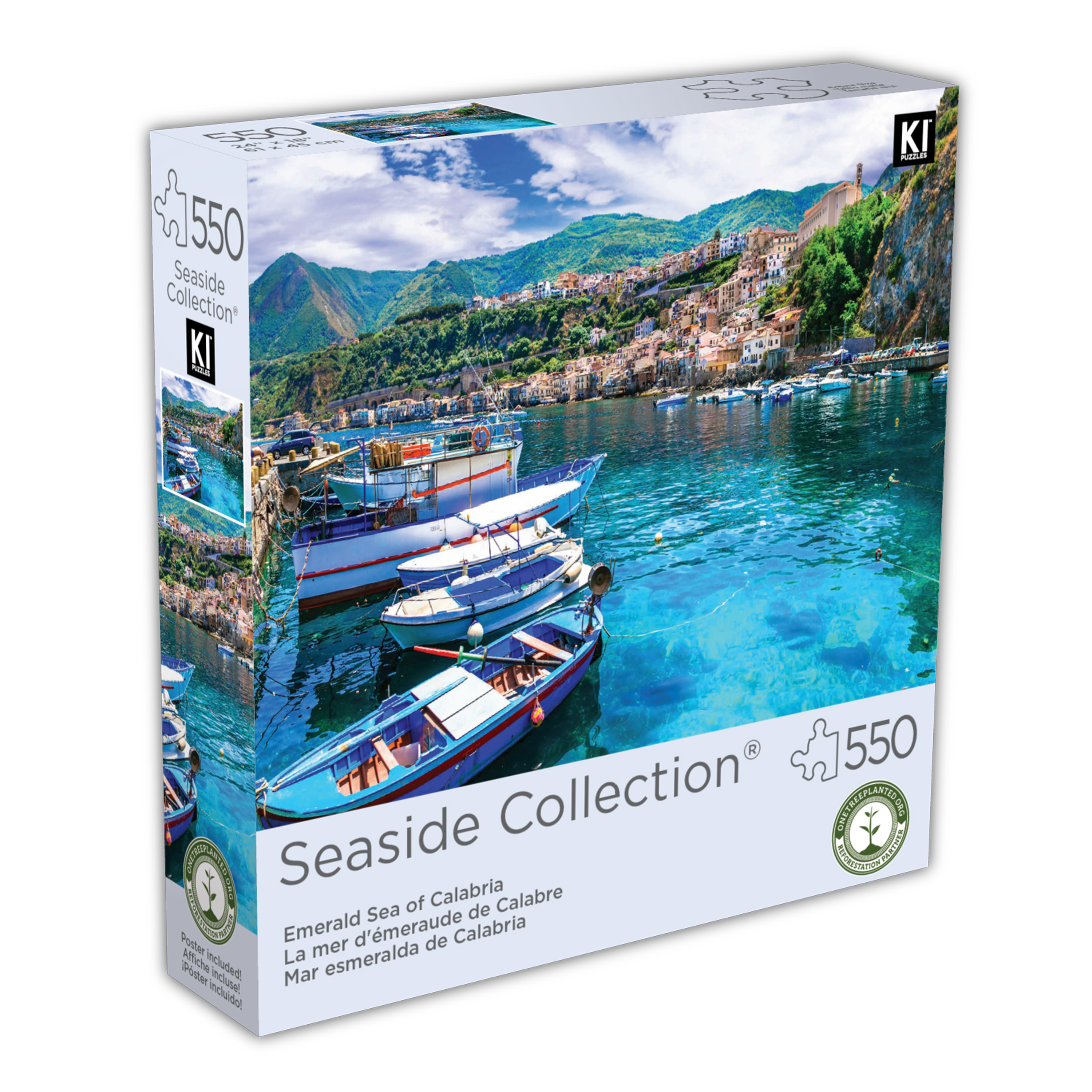 Seaside Collection - Emerald Sea of Calabria (550pcs)