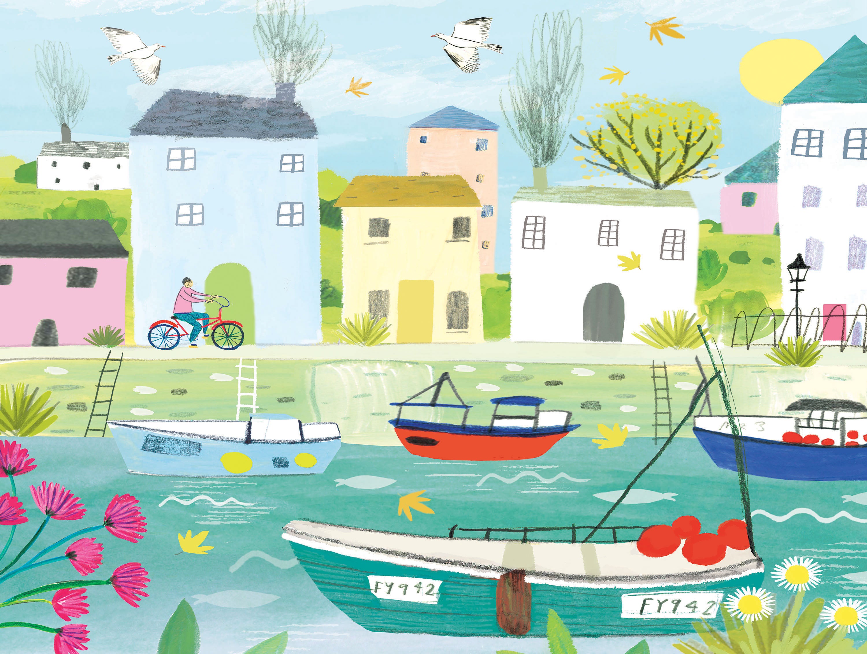 Seaside Collection - Harbour Scene (550pcs)