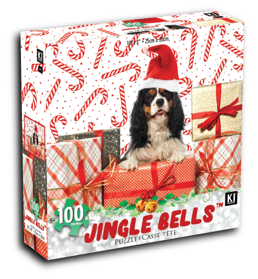 Jingle Time - Puppy with Presents (100pcs)
