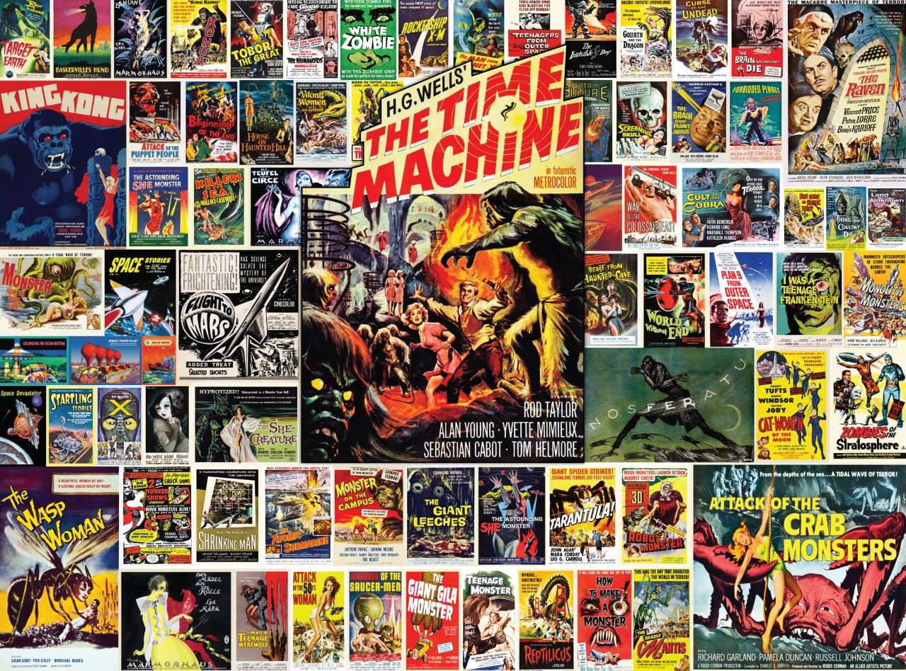 Vintage Posters Collection - Scary Classics (1000pcs)