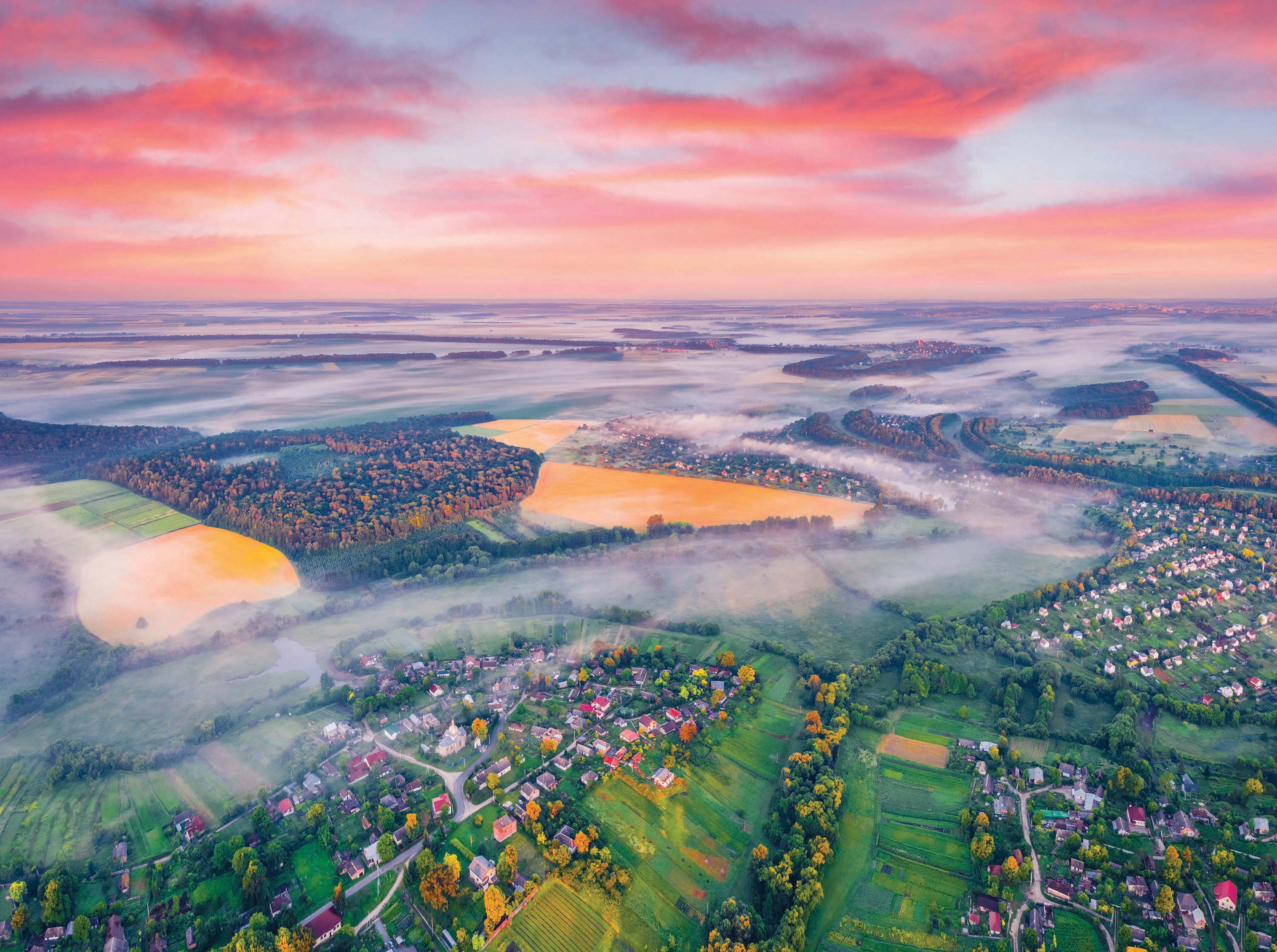 Collection de cartes postales PFG - Incredible Summer Sunrise, Ukraine (750pcs) (utilisation / utilisée - Puzzles pour de bon)