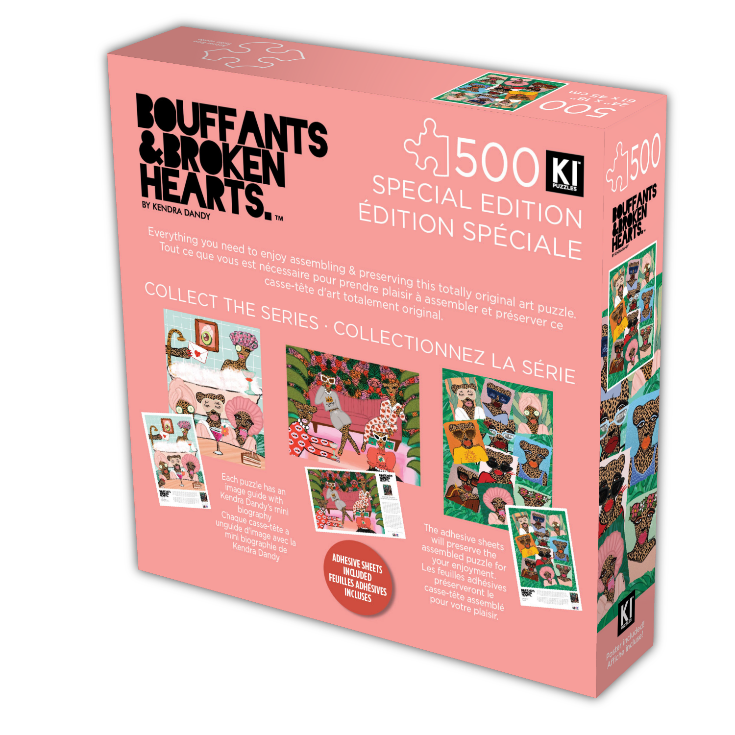 Bouffants et coeurs brisés - Spa Day (500pcs)