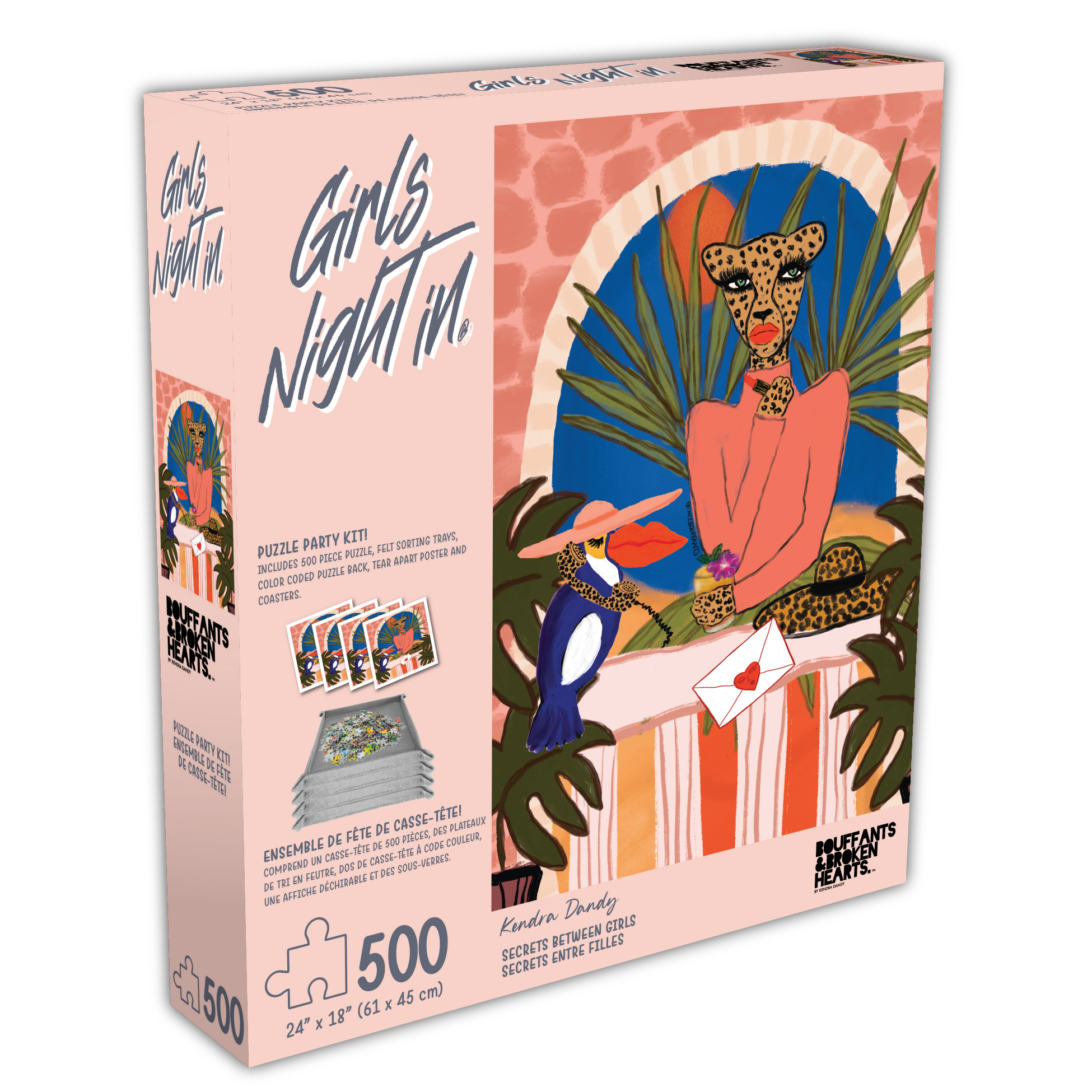 Girls Night In - Secrets Between Girls - BBH (Puzzle Party Kit) (500pcs)