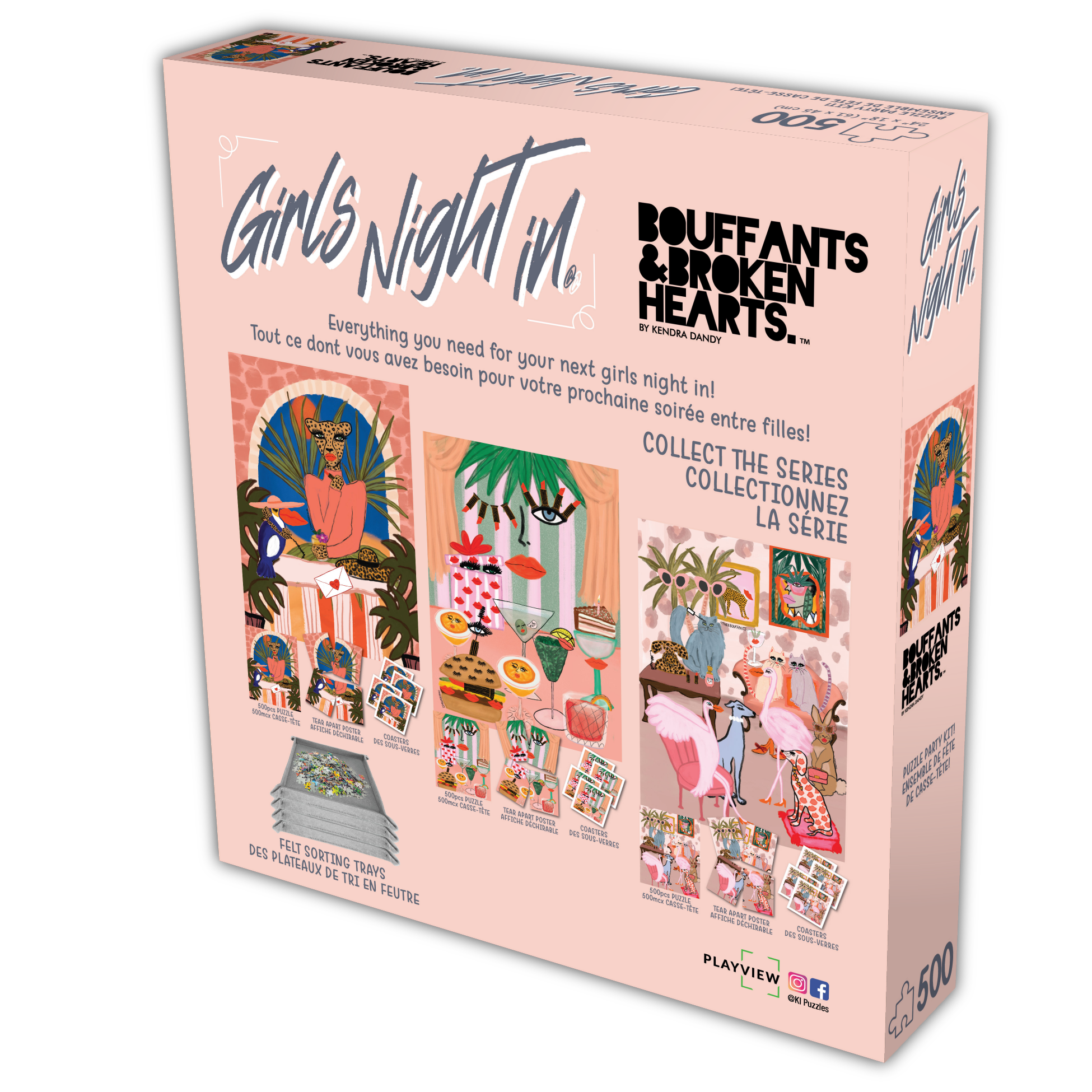 Girls Night In - Secrets Between Girls - BBH (Puzzle Party Kit) (500pcs)