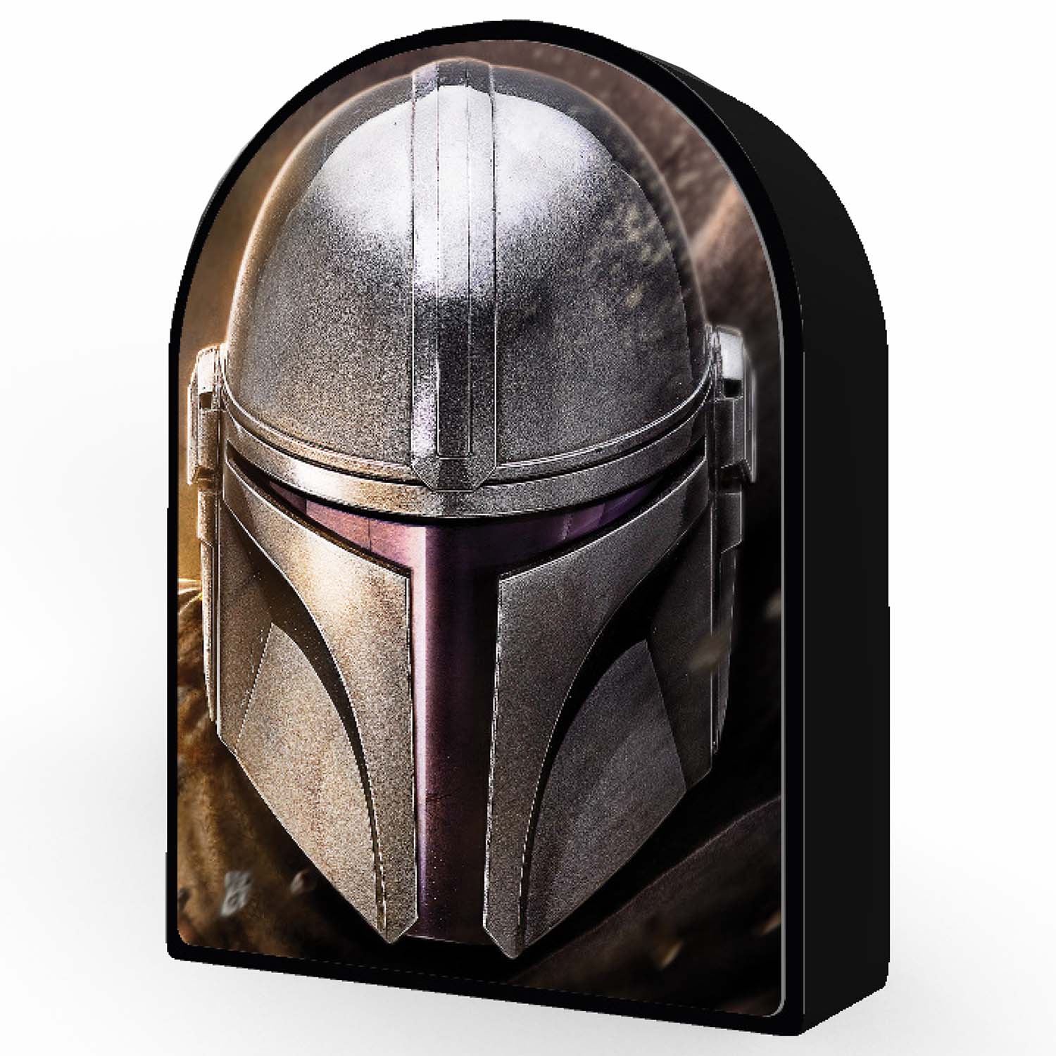 Star Wars - Mando The Mandalorian in Shaped Collectable Tin (3D Puzzle) (300pcs)
