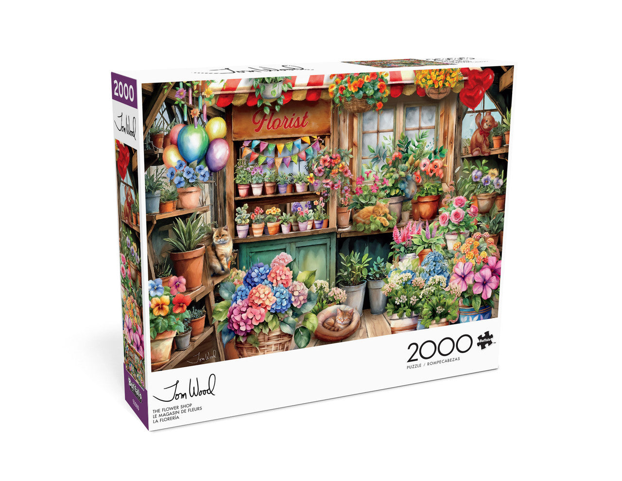 The Flower Shop, Tom Wood (2000pcs)