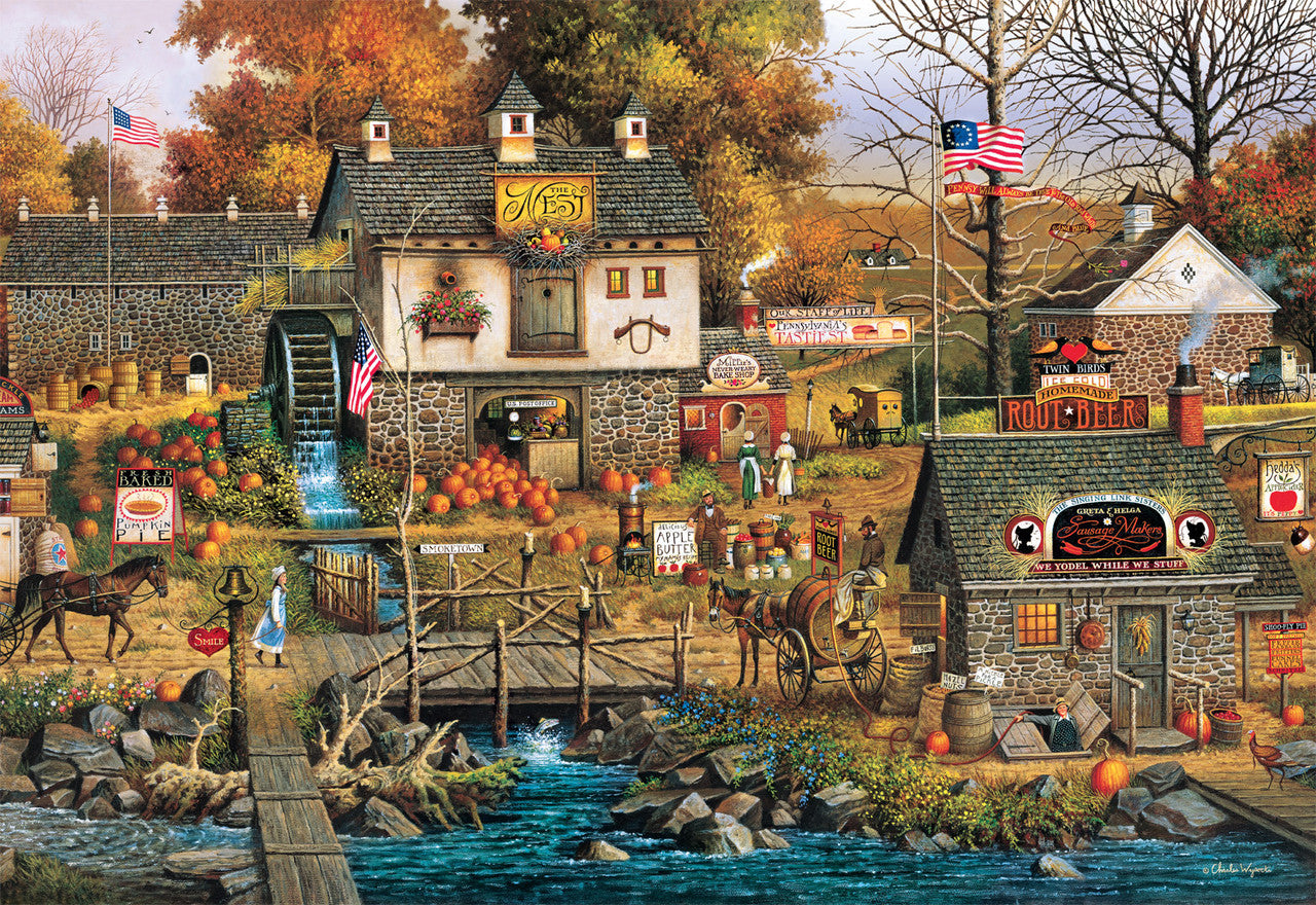 DMG Olde Buck's County, Charles Wysocki  (2000pcs) (DAMAGED BOX)