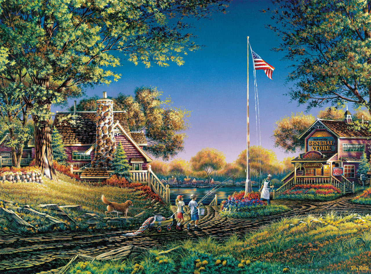 Bonjour, Amérique! Terry Redlin (1000pcs)