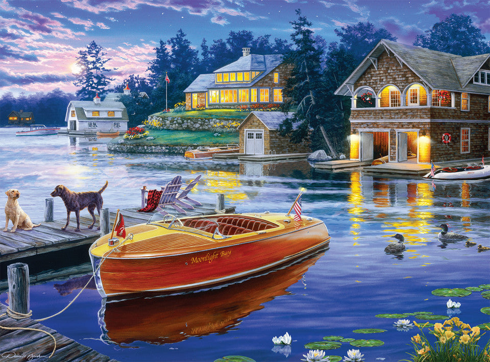 PFG Blue Moon Bay, Darrell Bush (utilisation / utilisée - puzzles pour de bon)