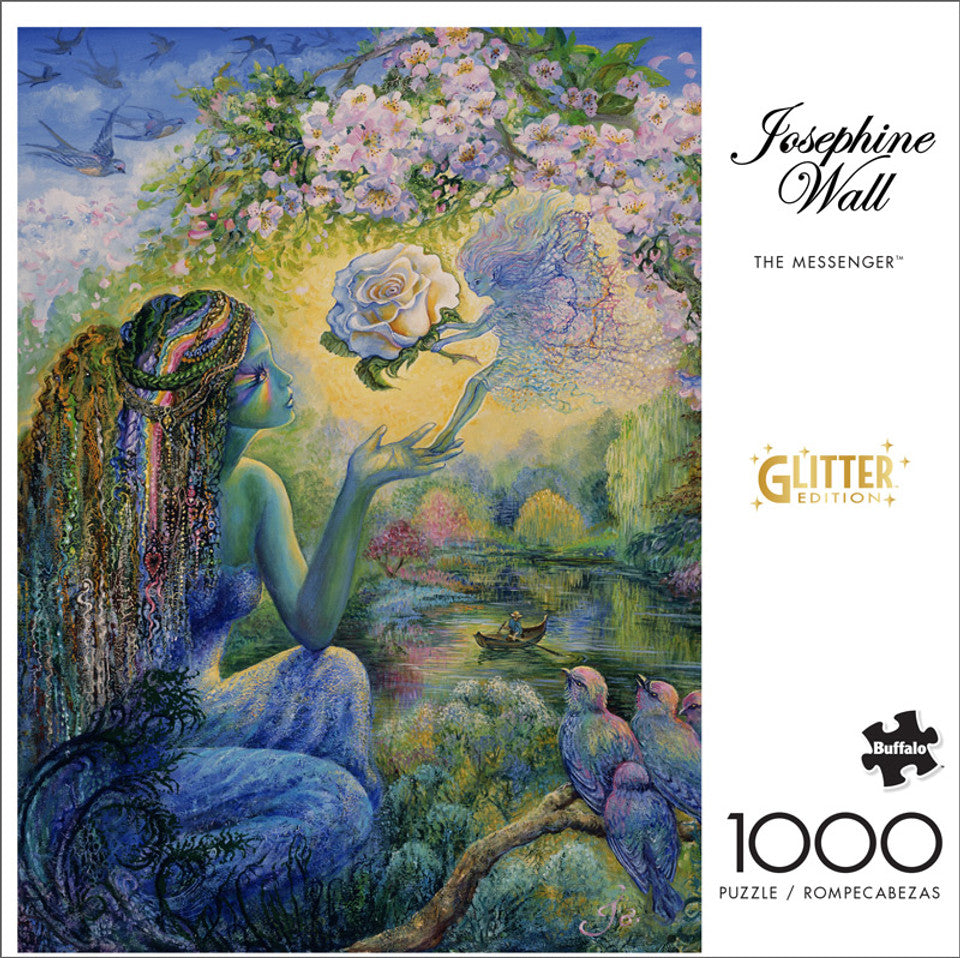 PFG Le Messager, Joséphine Wall (Édition Paillettes) (1000 pièces) (Utilisation - PUZZLES FOR GOOD)