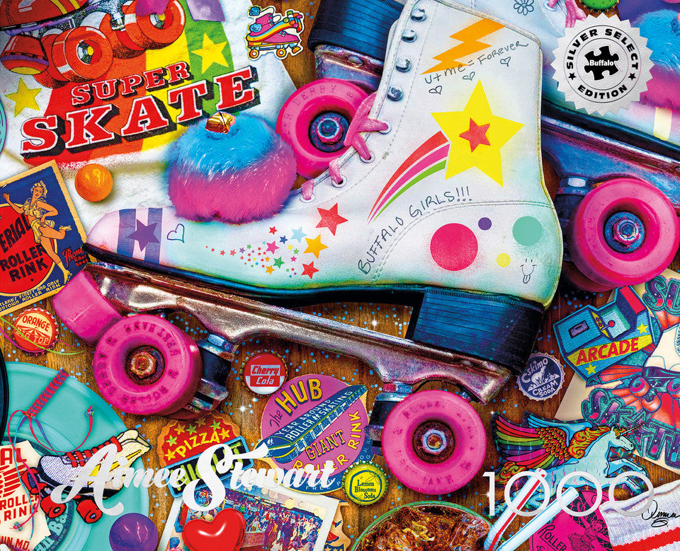 Skate Night, Aimee Stewart - Silver Select Collector's Edition (1000pcs)