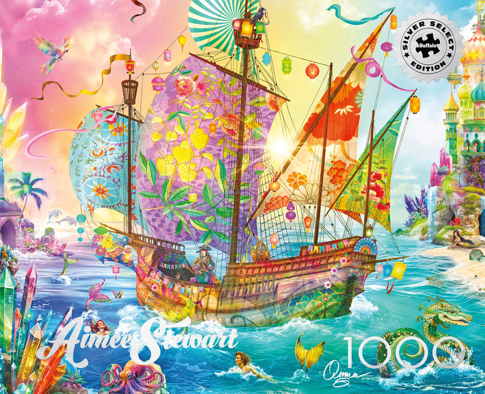 Crystal Dreamship Harbor, Aimee Stewart - Silver Select Collector's Edition (1000pcs)