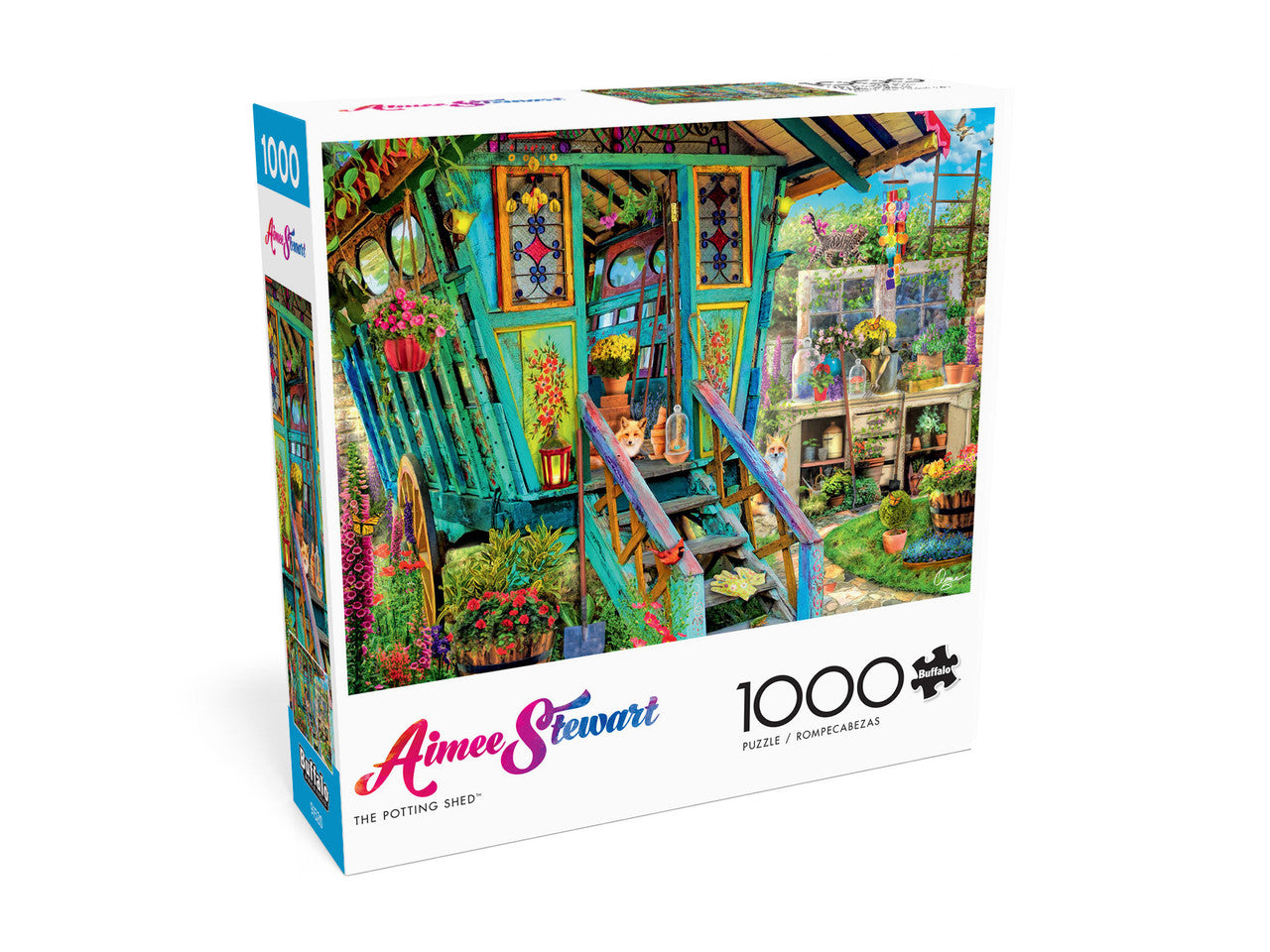 PFG The Potting Shed, Aimee Stewart (1000pcs) (Usage/Used - PUZZLES FOR GOOD)