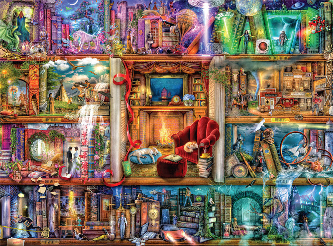 The Grand Fiction Library, Aimee Stewart (1000pcs)