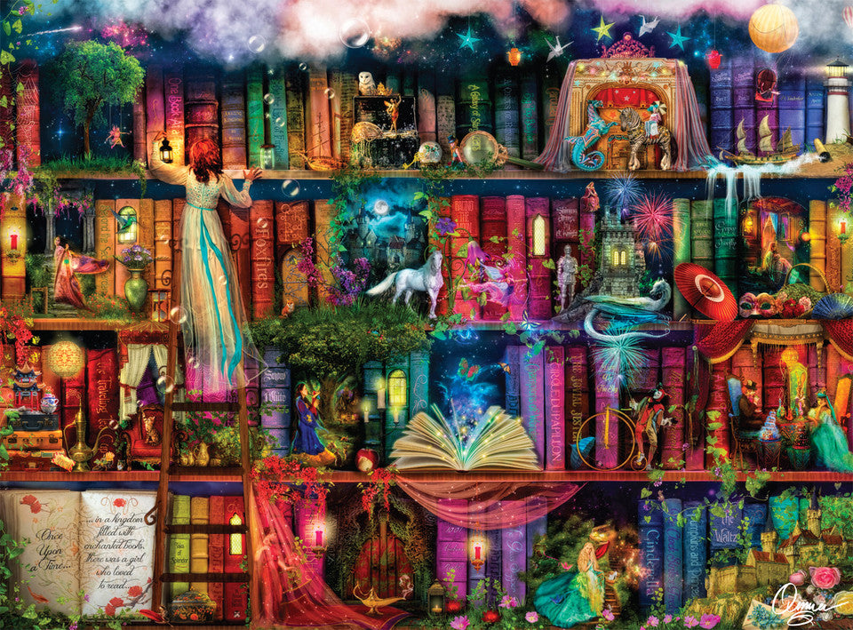 Treasure Hunt Bookshelf, Aimee Stewart (1000pcs)