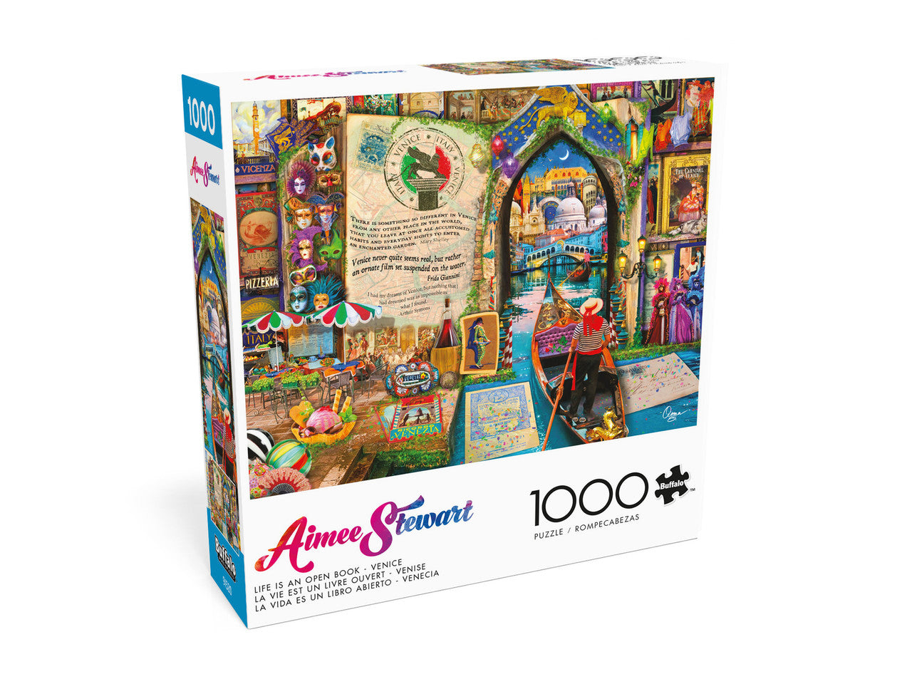 Life is an Open Book - Venice, Aimee Stewart (1000pcs)