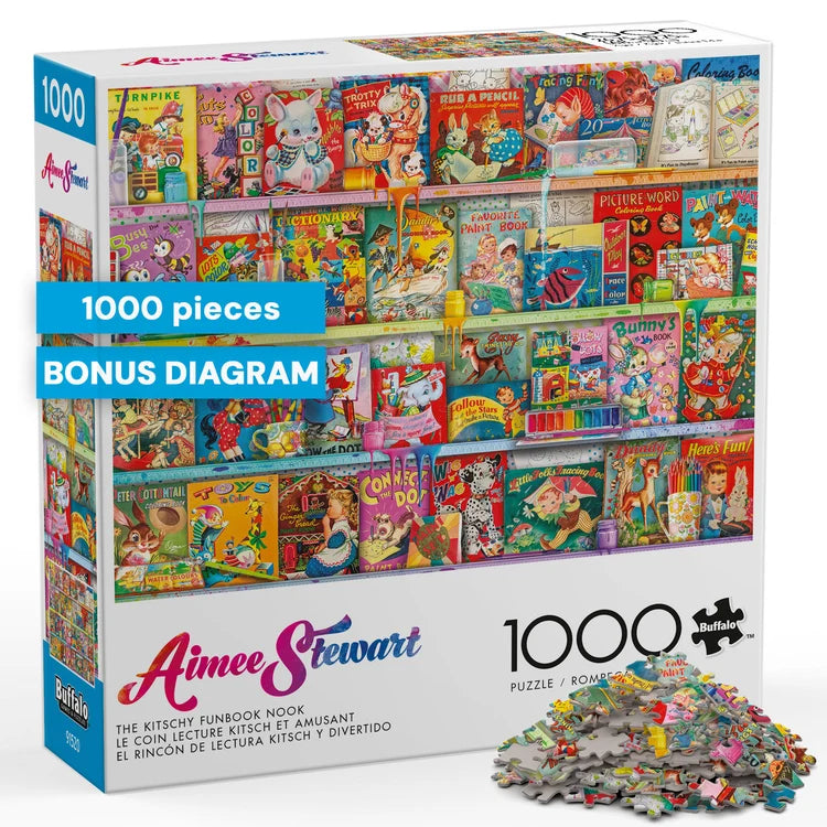 The Kitschy Funbook Nook, Aimee Stewart (1000pcs)