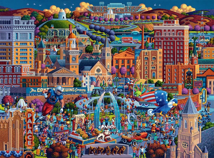 Football Town, Dowdle (1000pcs)
