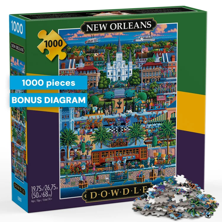 New Orleans, Dowdle (1000pcs)