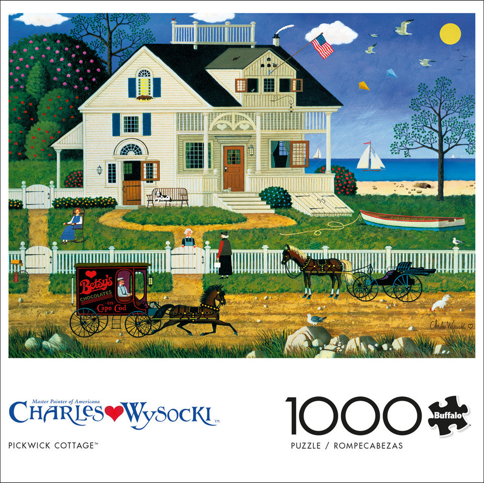 Pickwick Cottage, Charles Wysocki (1000pcs)