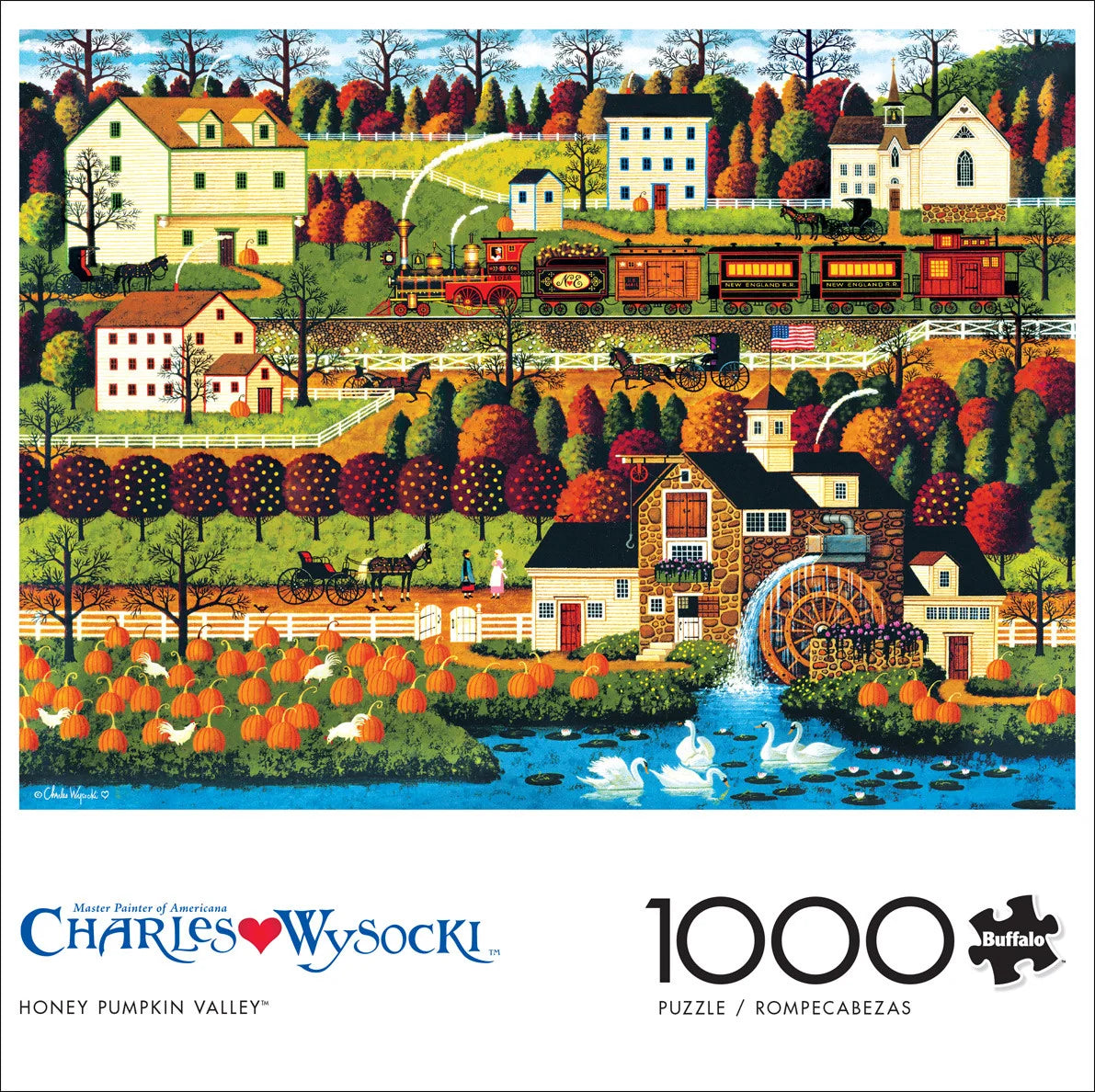 PFG Honey Pumpkin Valley, Charles Wysocki (Usage/Used - PUZZLES FOR GOOD)