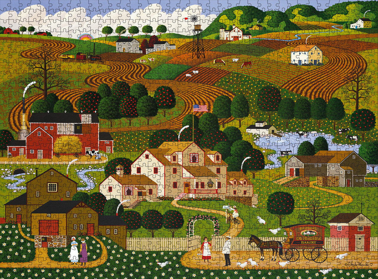 Old Homestead, Charles Wysocki (1000pcs)