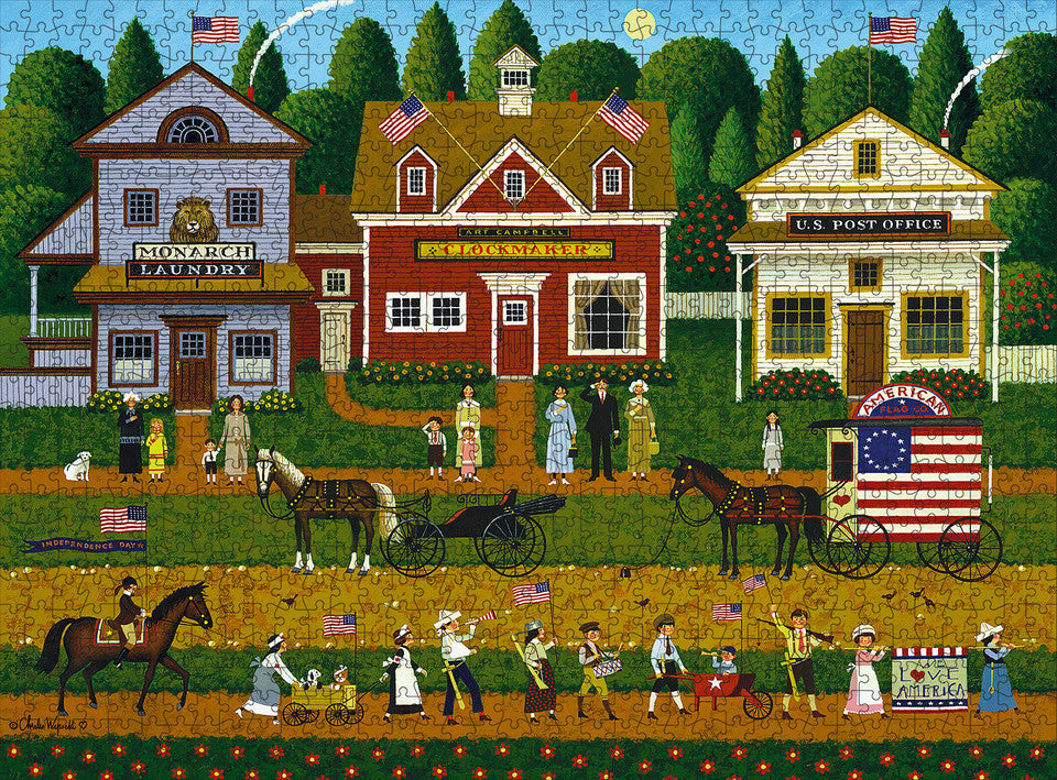 Young Patriots, Charles Wysocki (1000pcs)