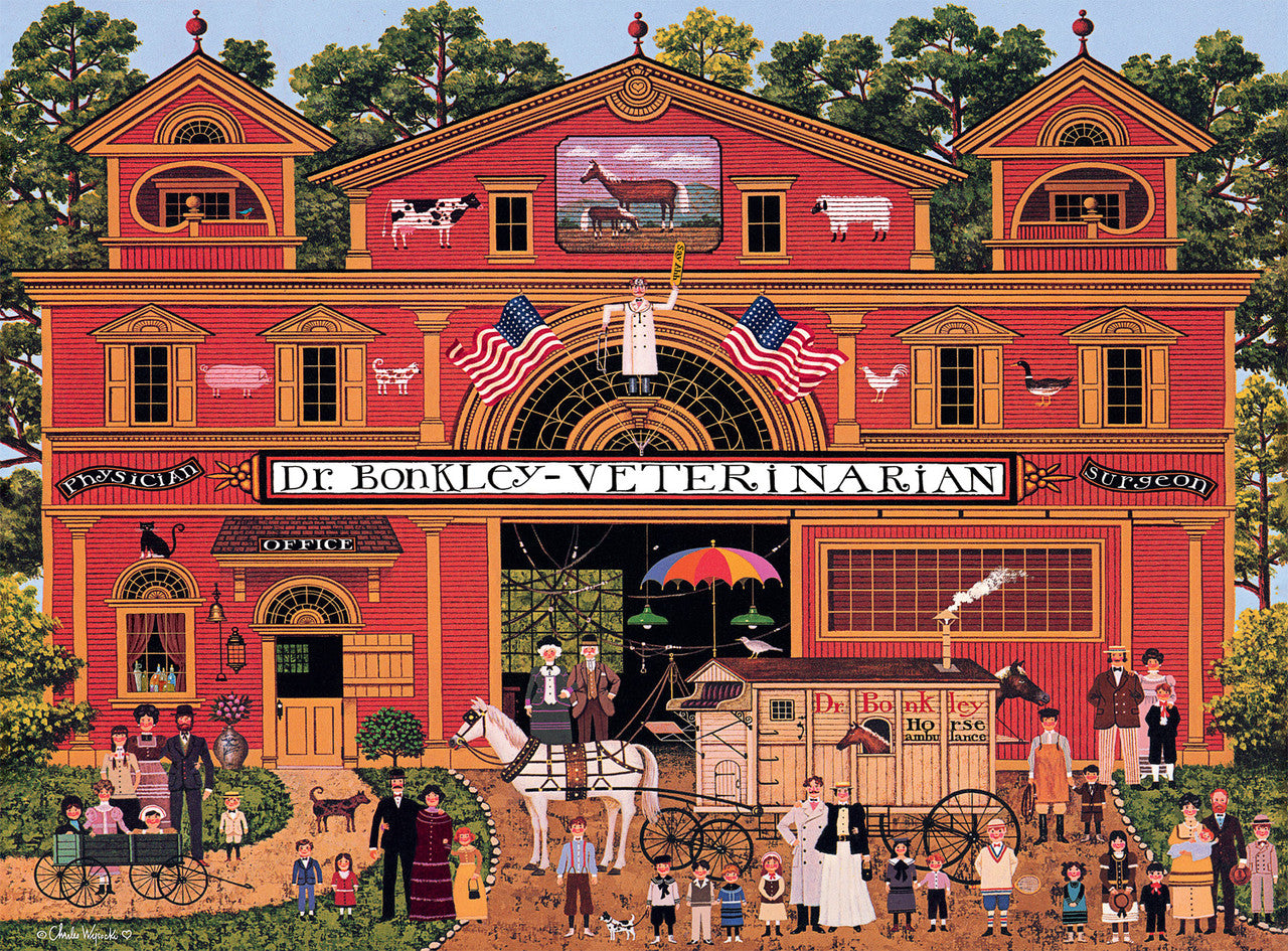 Dr. Bonkley's Family, Charles Wysocki (1000pcs)