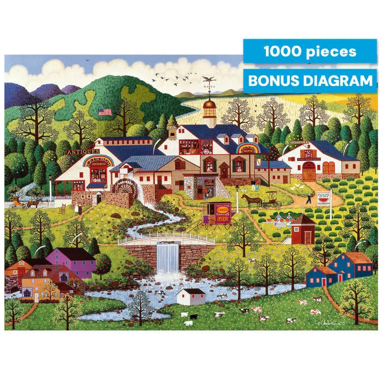 Rainbow's End, Charles Wysocki (1000pcs)
