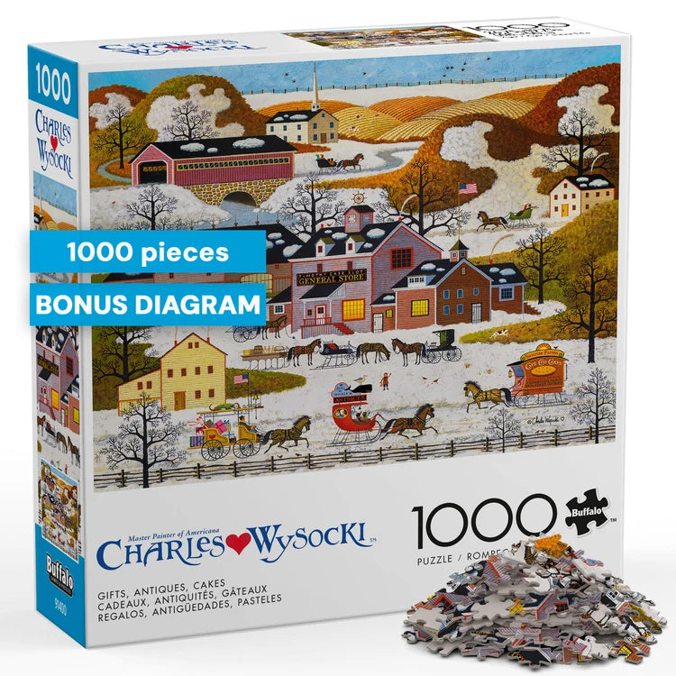Gifts, Antiques, Cakes, Charles Wysocki (1000pcs)
