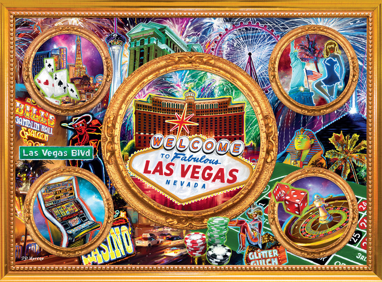 Collage classique - Collage de Las Vegas (1000pcs)