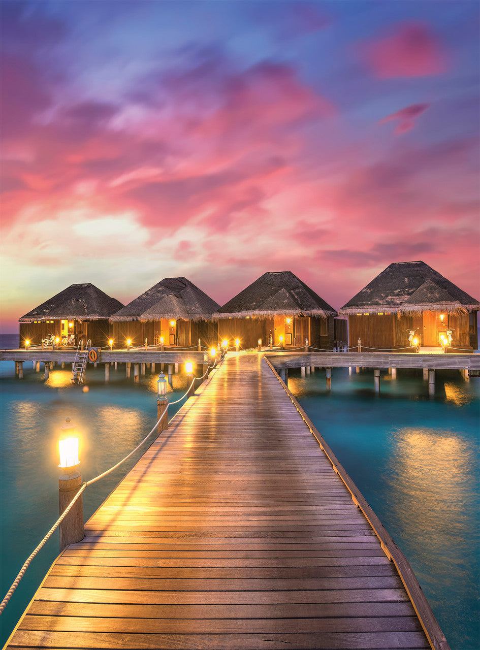 DMG Night & Day - Maldives Bungalows (1000pcs) (DAMAGED BOX)