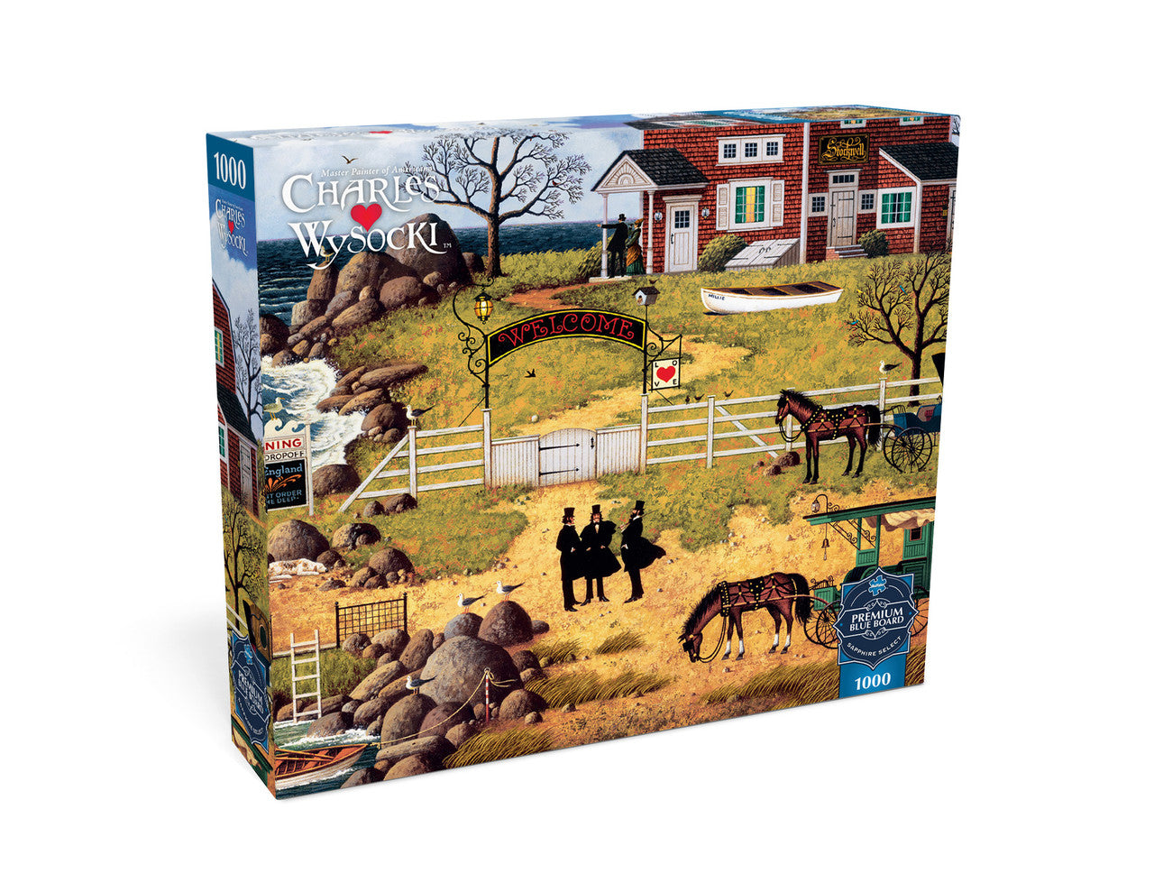 Sapphire Select - Élaboration du plan, Charles Wysocki (1000 pièces)