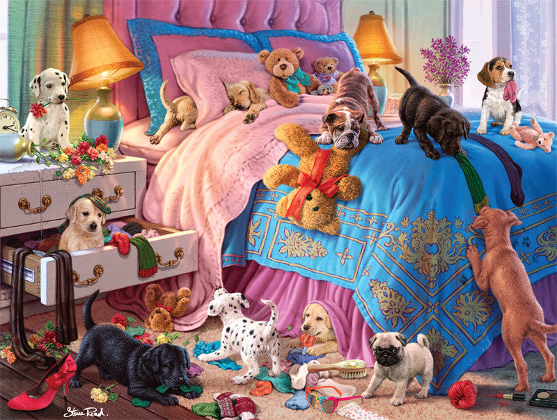 Dog Days - A Roomful of Naughty Puppies (750pcs)