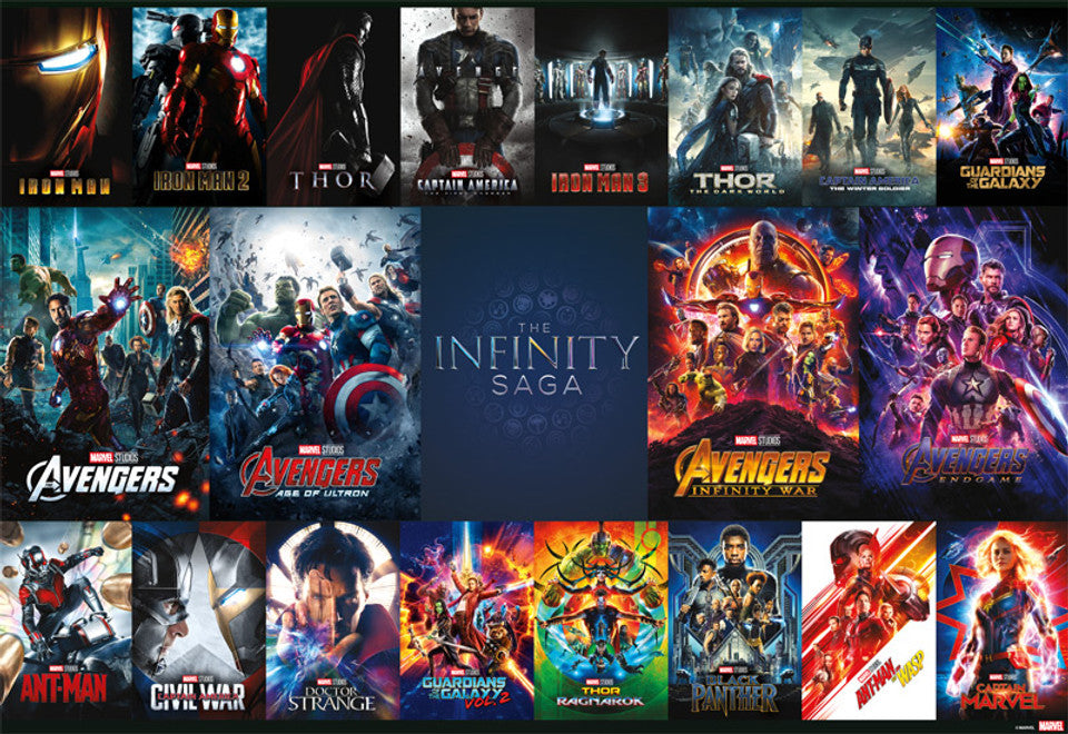 Marvel Infinity Saga Posters (2000pcs)