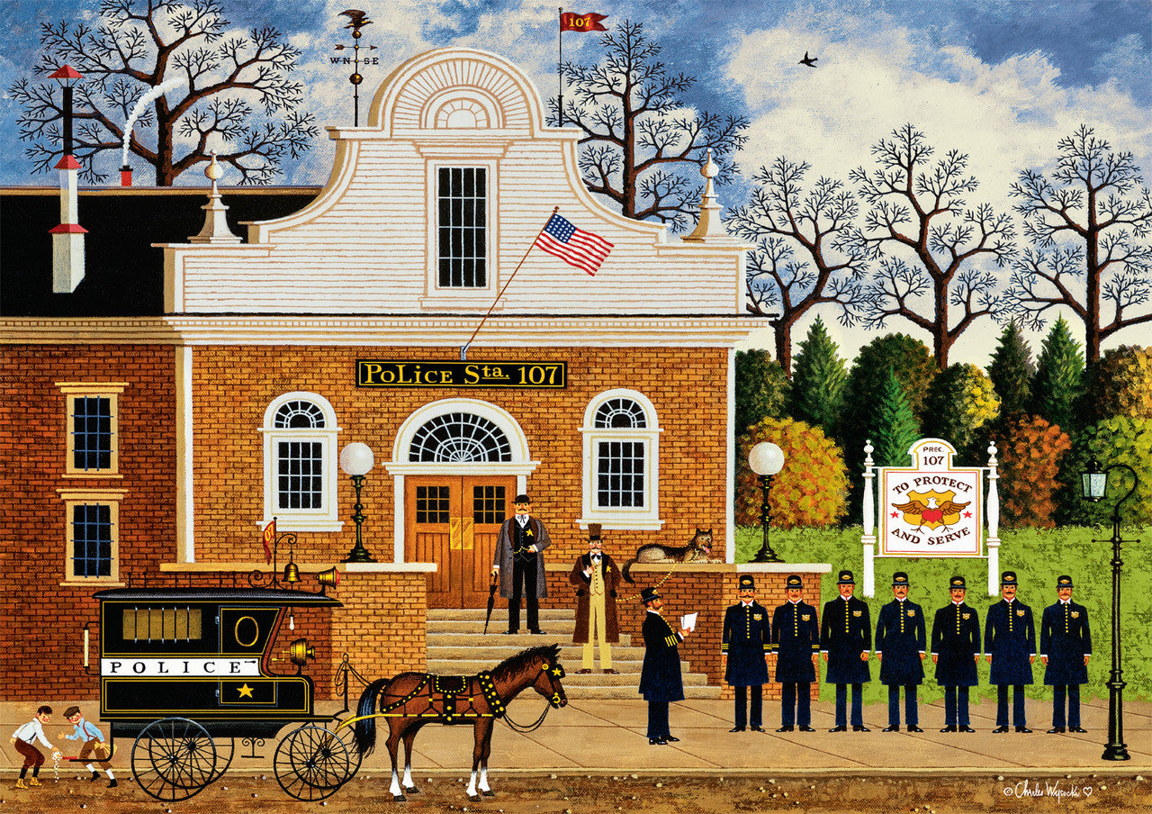 Roll Call with a Bang, Charles Wysocki (300pcs)