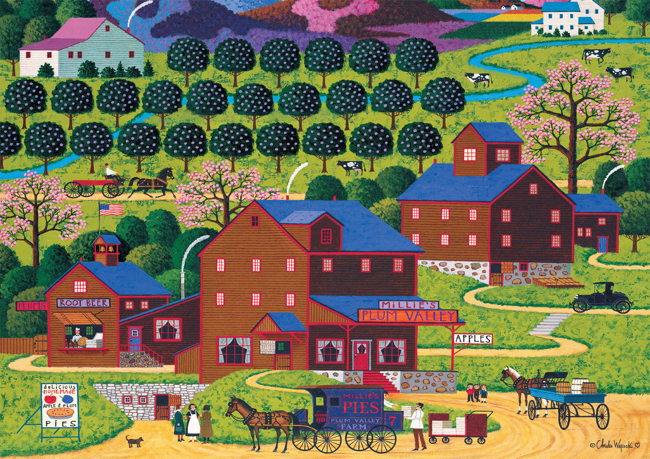 Plum Valley, Charles Wysocki (300pcs)