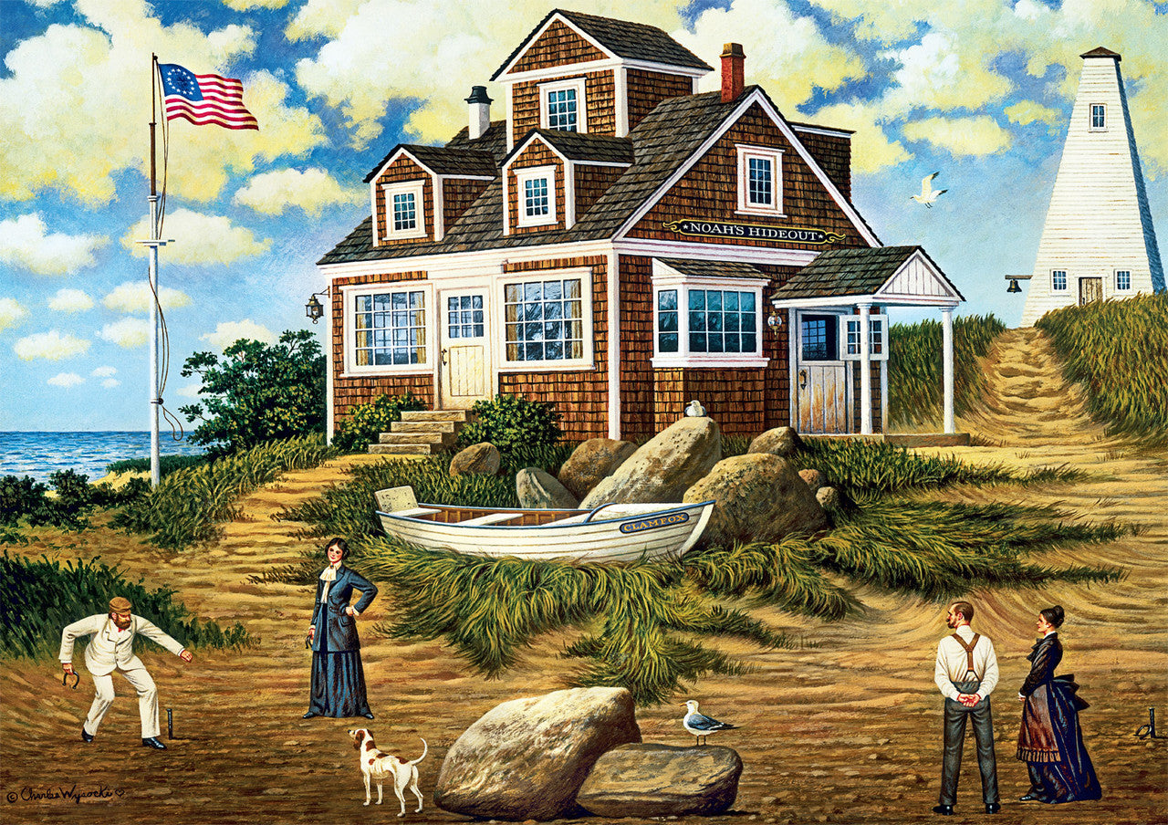 A Delightful Day on Sparkhawk Island, Charles Wysocki (500pcs)