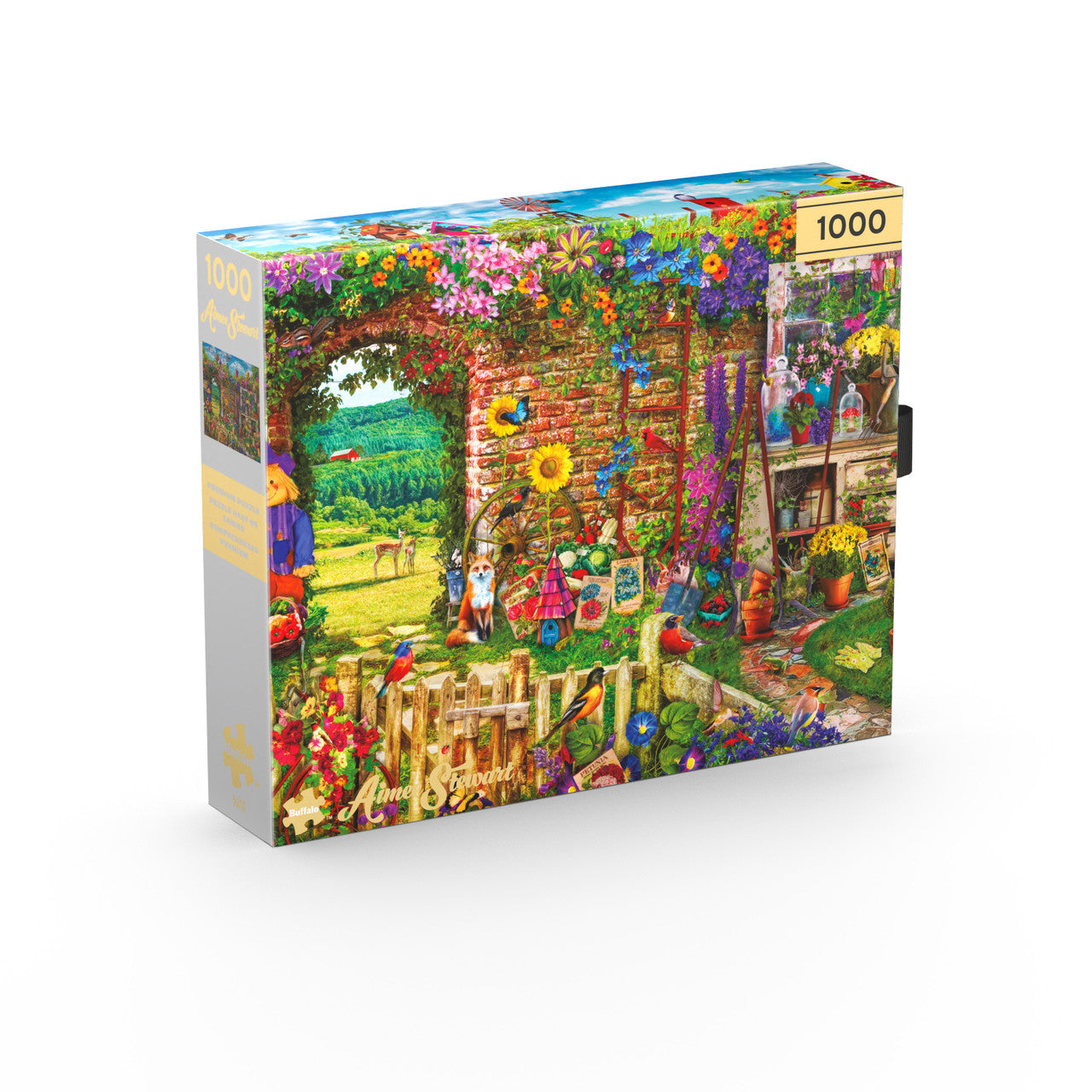 Gold - Garden Gate, Aimee Stewart (1000pcs)