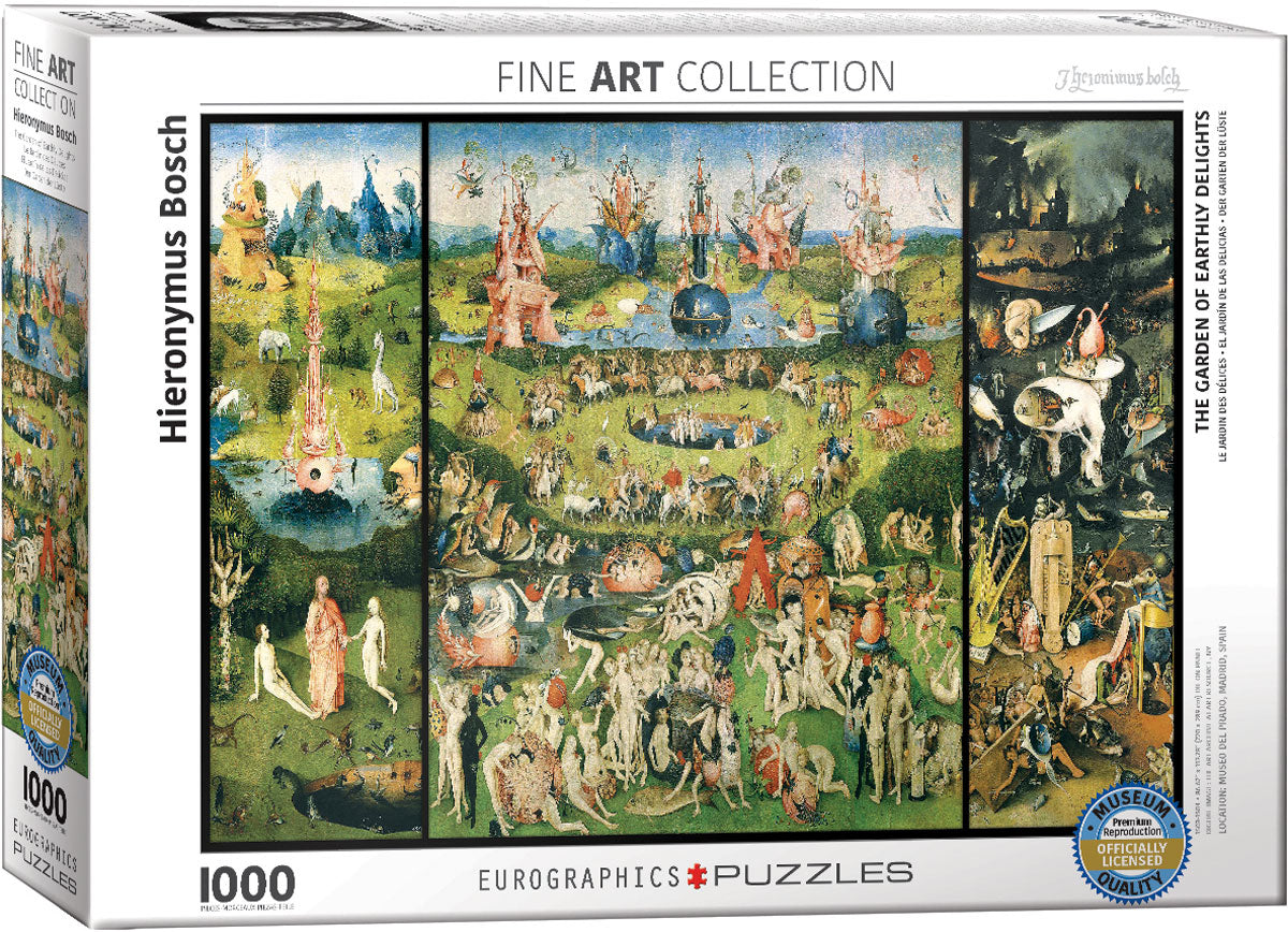 PFG le jardin des délices terrestres, hérionymus bosch (utilisation / utilisée - puzzles pour de bon)