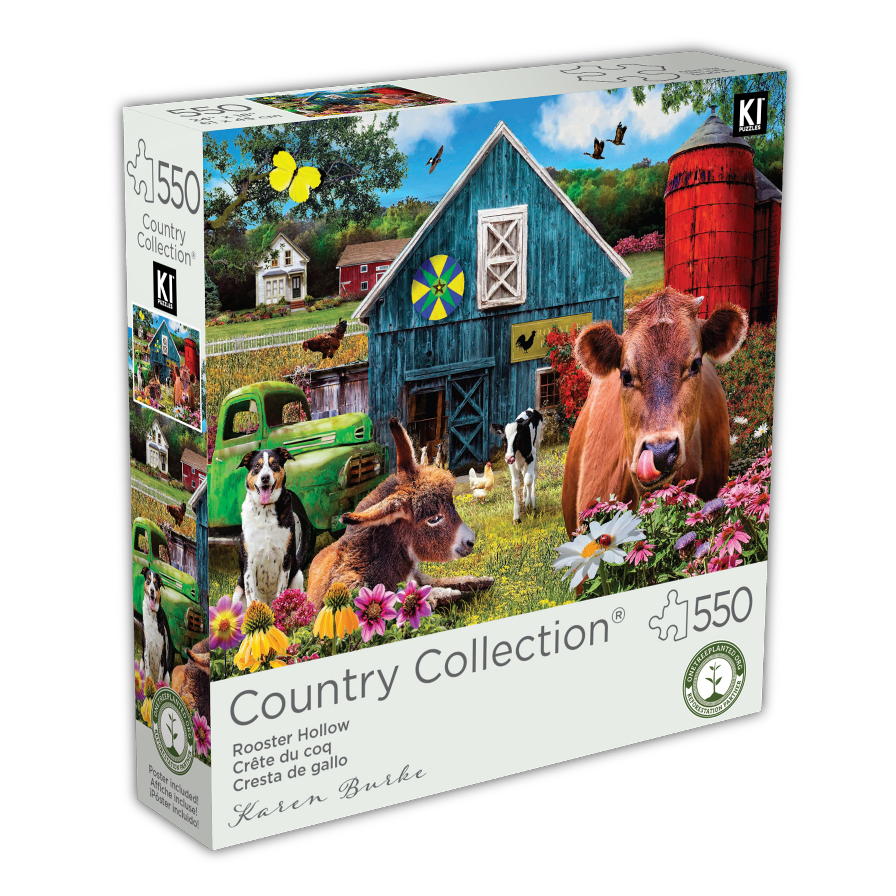 Country Collection - Rooster Hollow (550pcs)