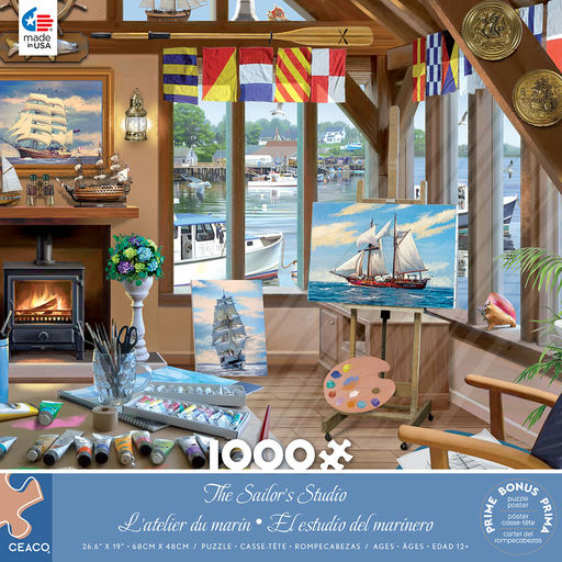 The Sailor's Studio, Victor McLindon (1000pcs)